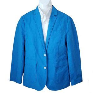 Express Linen Cotton Blazer Blue Men's Size Small or SLIM FIT 38